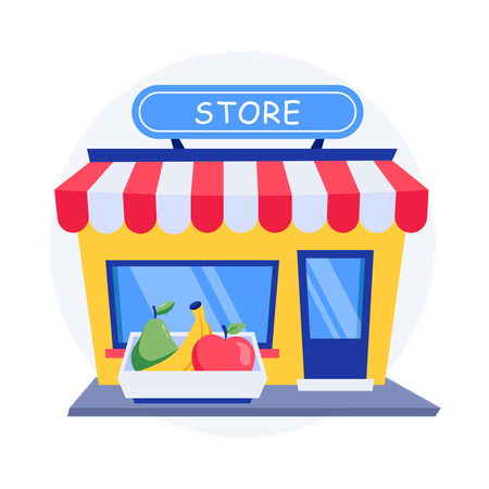 Retail Marketing  Illustration