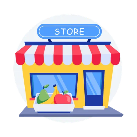 Retail Marketing  Illustration