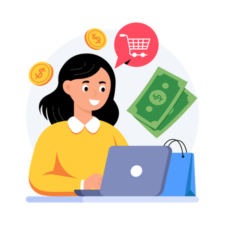 Retail Payment  Illustration