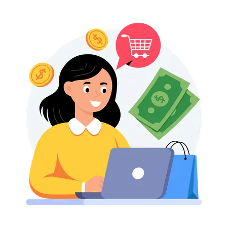 Retail Payment  Illustration