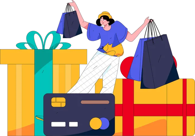 Retail Payment  Illustration