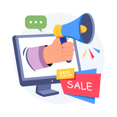 Retail Promotions  Illustration