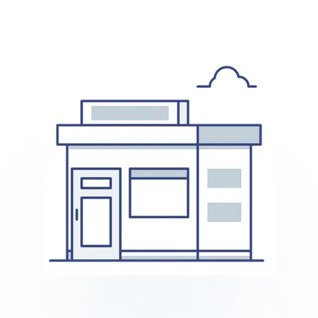 Retail Shop  Illustration