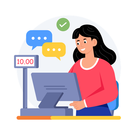 Retail Staffing  Illustration