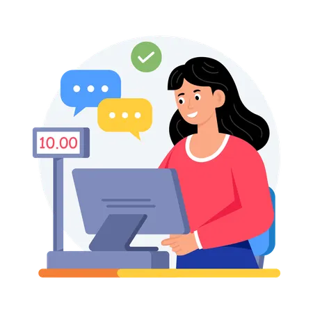 Retail Staffing  Illustration