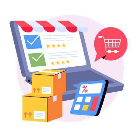 Retail Tech  Illustration