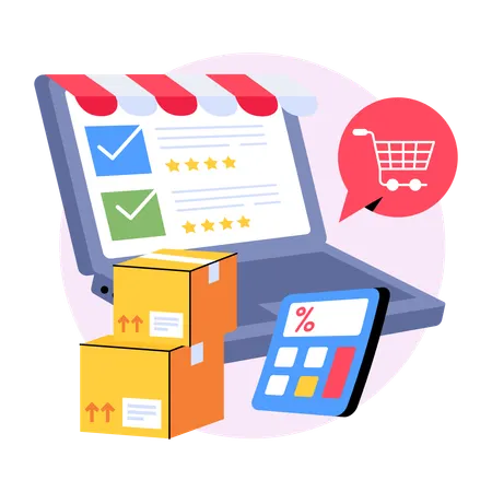 Retail Tech  Illustration