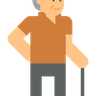 illustration for retired man