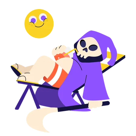 Retired Reaper  Illustration