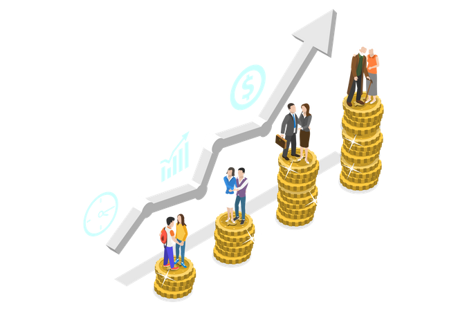 Retirement Fund  Illustration