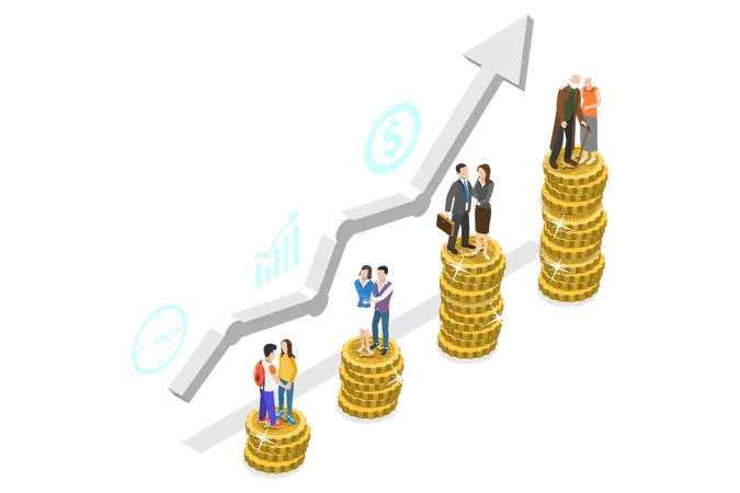 Retirement Fund  Illustration