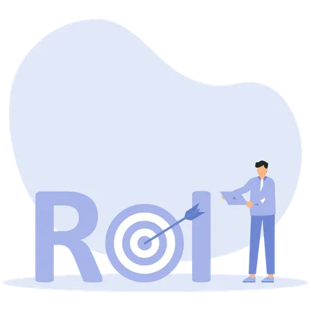 Retorno de la inversión ROI  Illustration