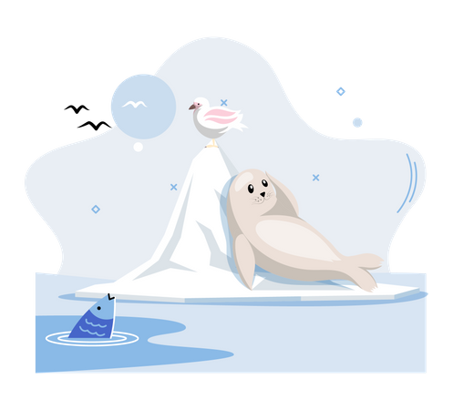 Rettet die Artenvielfalt der Natur  Illustration
