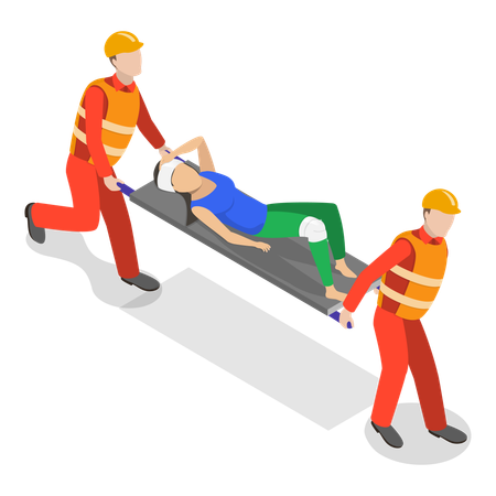 Rettungsdienst  Illustration