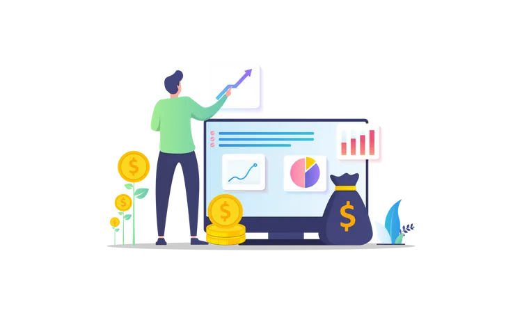 Return On Investment  Illustration