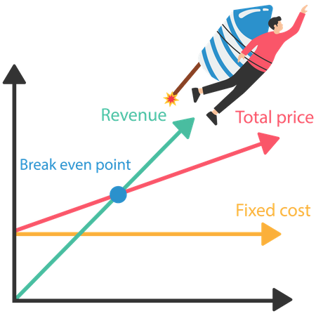 Revenue Growing Up  Illustration