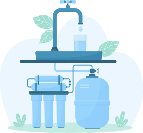 Reverse Osmosis Systems  Illustration