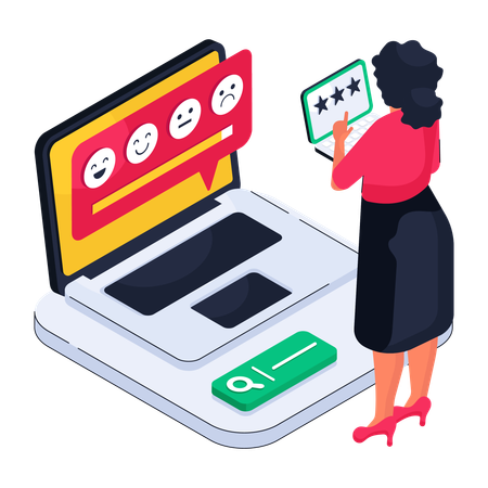 Review Rating  Illustration