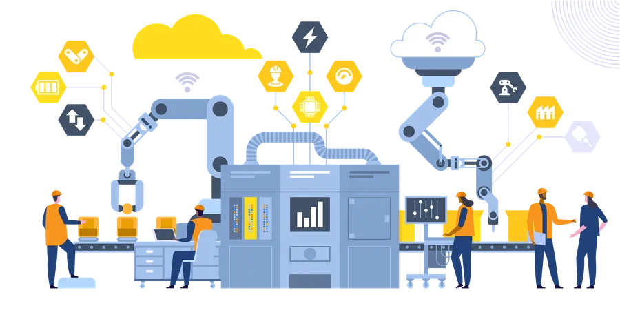 Revolução Industrial  Illustration