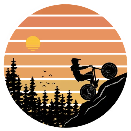 Ride bike  Illustration