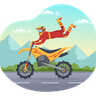 rider illustration svg