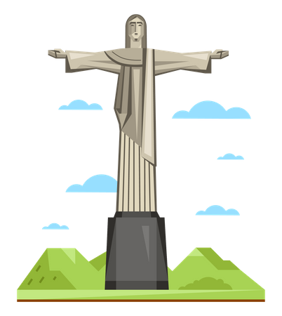 Rio de Janeiro au Brésil  Illustration