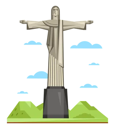 Rio de Janeiro au Brésil  Illustration