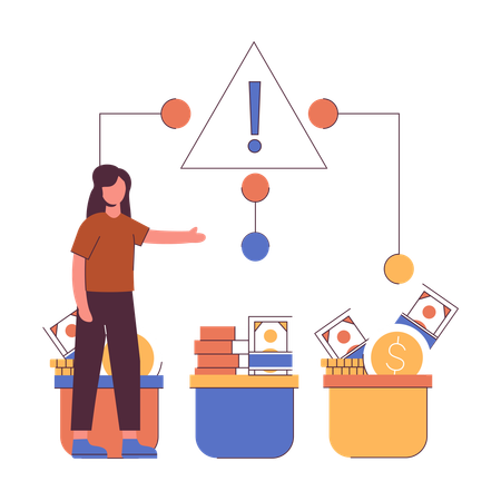 Risk Diversification investment  Illustration