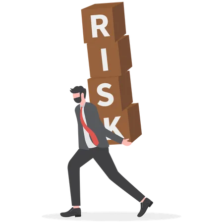 Risk Management Control Or Assess To Lose Money In Investing Process Or Preparation For Safety Or Secure Earning And Loss Concept Illustration