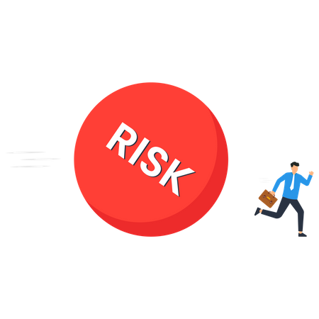 Risk management  일러스트레이션