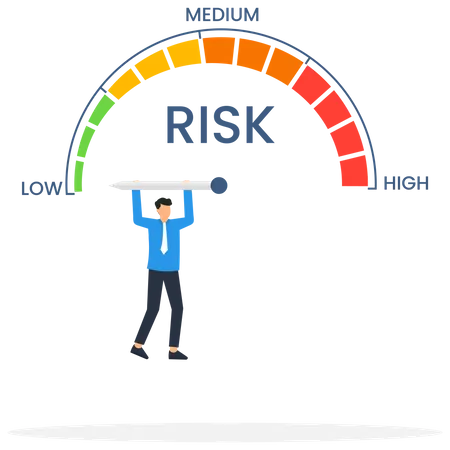Risk Meter  Illustration