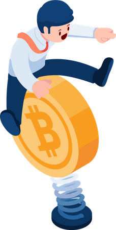 Risks Of Investing In Bitcoin Illustration