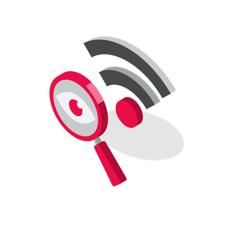 Risques de sécurité du Wi-Fi public  Illustration