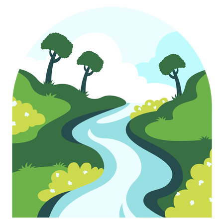 5,289 River Illustrations - Free in SVG, PNG, EPS - IconScout