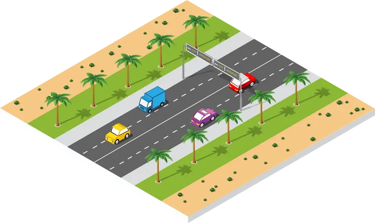 Road  Illustration