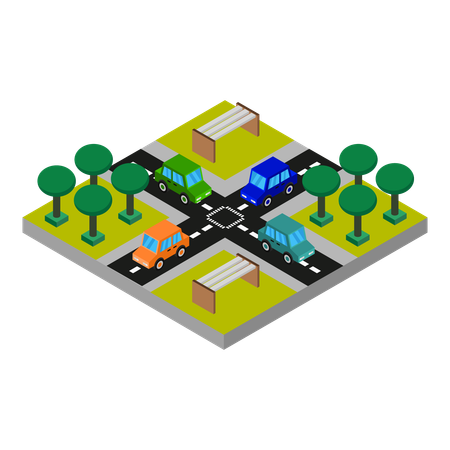 Road  Illustration