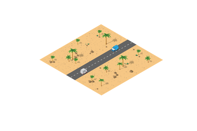 Road  Illustration