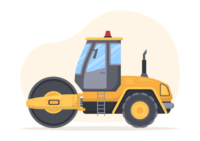 21 Road Roller Illustrations - Free in SVG, PNG, EPS - IconScout