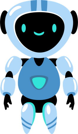 Robot character  Illustration