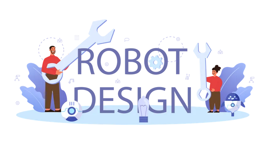 Robot design  Illustration