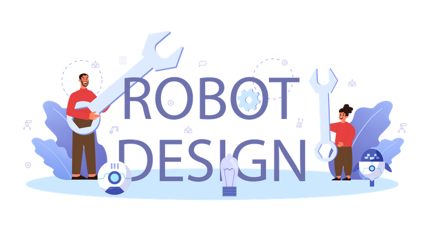 Robot design  Illustration