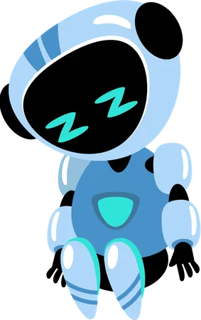 Mascota Robot Personaje Robot Ilustracion Robot Gesto Robot Ilustración