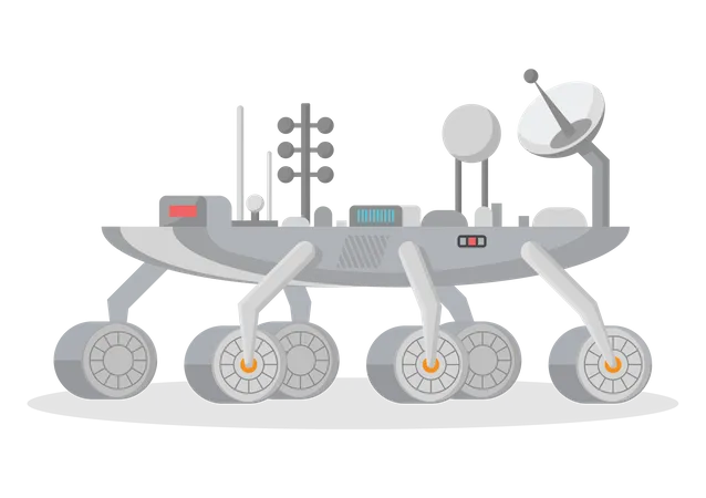 Robot espacial  Ilustración