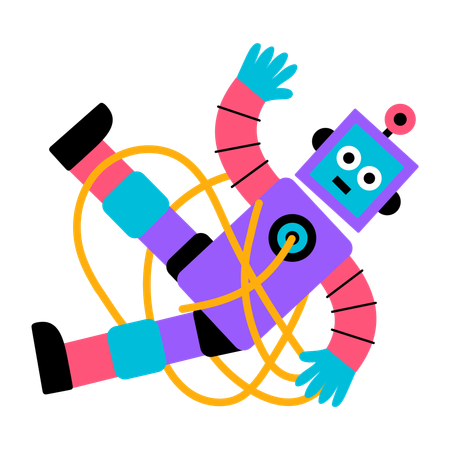 Robot failure  Illustration