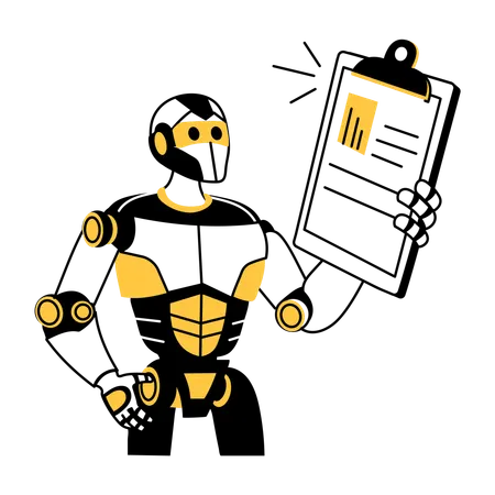 Robot insurance  Illustration