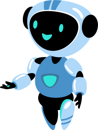 Robot representing  Illustration