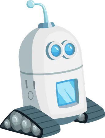 Cartoon Roboter Cyborg Illustration