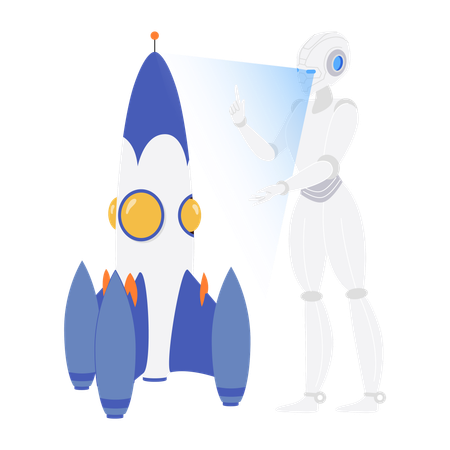 Robotic Startup  Illustration