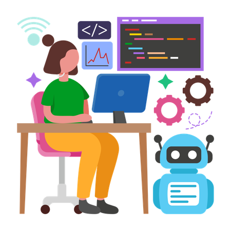 Robotik  Illustration