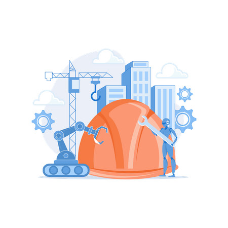 Construction robotique  Illustration